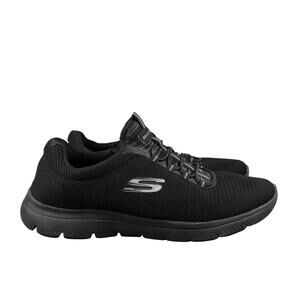 Skechers Shoes Womens 8.5 Slip On Sneaker Summit Athletic Comfort Bungee Black